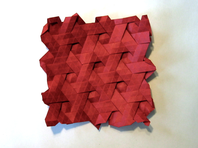 origami hexagon tessellation